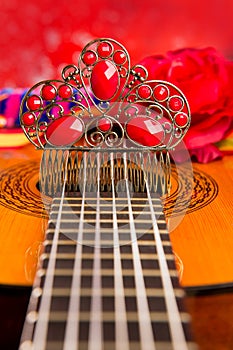 Cassic spanish guitar with flamenco elements