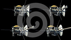 Cassini Huygens robotic spacecraft instances photo