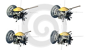 Cassini Huygens robotic spacecraft instances photo