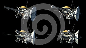 Cassini Huygens robotic spacecraft instances photo