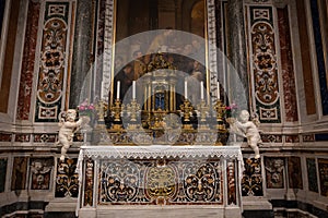 Cassino, Lazio, Italy. The Benedictine Abbey of Montecassino photo