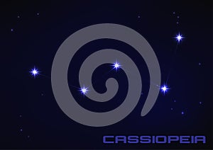 Cassiopeia constellation photo
