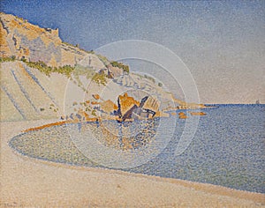 Cassis. Cap Canaille Opus 196, 1889, Paul Signac