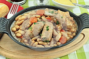 Cassoulet with duck confit