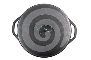 Cast iron cauldron