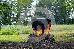 Cast Iron Cooking Kettle