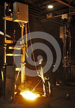 Cast iron factory