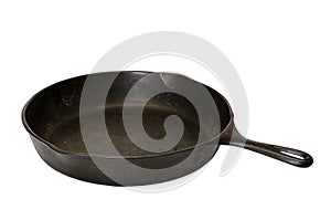 Cast Iron Skillet Isolated photo