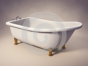 Cast Iron Standing Bathtub