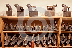 Cast iron vintage irons