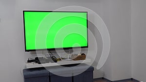 Cast laptop on a smart tv concept