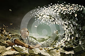 Castaway in bureaucracy