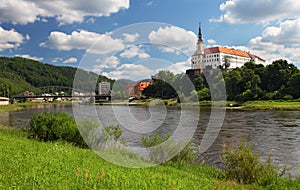 Caste in city Decin