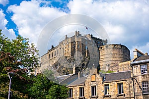 The Caste in The Old City of Edinburgh