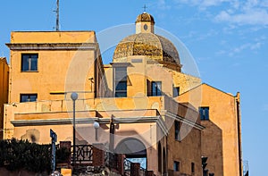 Casteddu (meaning Castle quarter) in Cagliari (hdr)