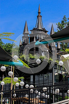 Castel in the dago bakery Bandung Indonesia, this is spot destination travel Indonesia photo