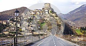 Castel di Tora -Rieti province, Italy photo