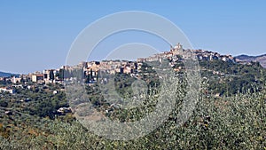 Castel Madama, Latium, Italy, total view photo