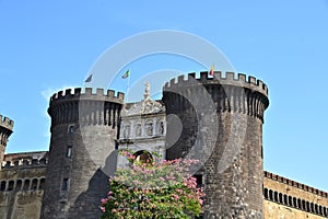 Castel Nuovo, also called Maschio Angioino in Naples, Italy photo