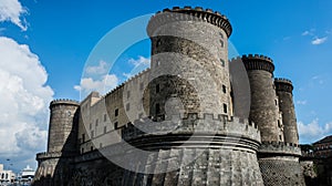 Castel-Nuovo fortress in Naples, Italy