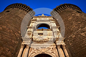 Castel Nuovo Medieval castle Naples Italy