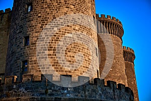 Castel Nuovo Medieval castle Naples Italy