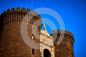 Castel Nuovo Medieval castle Naples Italy