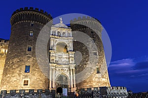 Castel Nuovo in Naples, Italy