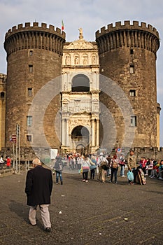 Castel Nuovo. Naples. Italy