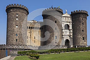 Castel Nuovo in Naples, Italy photo