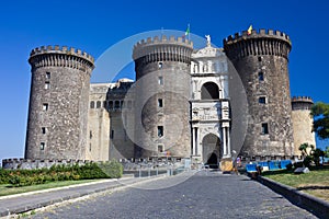 Castel Nuovo in Naples photo