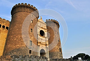 Castle Nuovo in Napoli, Italy photo