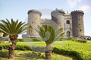 Castel Nuovo (New Castle), Napoli, Naples, Italy.