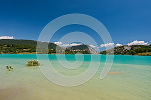 Castel San Vincenzo, Molise. The lake