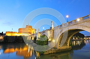 Castel Sant Angelo fort Rome Italy