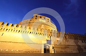 Castel Sant Angelo fort Rome Italy