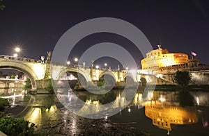 Castel Sant Angelo fort Rome Italy