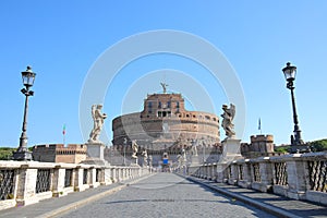 Castel Sant Angelo fort Rome Italy