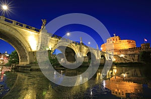 Castel Sant Angelo fort Rome Italy