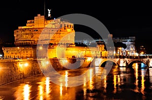 Castel Sant'Angelo by Night