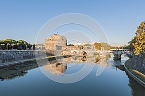 Castel Sant Angelo in Parco Adriano, Rome, Italy