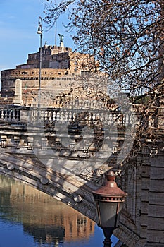 Castel sant`Angelo in Rome photo