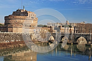 Castel sant`Angelo in Rome photo