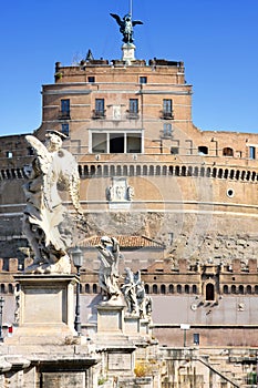 Castel Sant' Angelo in Rome, Italy photo