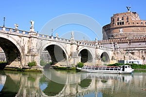 Castel Sant' Angelo in Rome, Italy photo