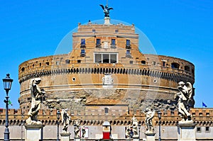 Castel Sant Angelo in Rome, Italy photo