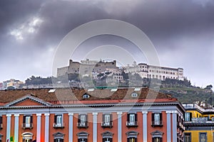 Castel Sant`Elmo in Naples, Italy