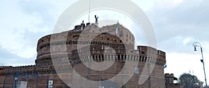 Castel Santangelo, Rome, Italy.