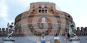 Castel Santangelo, Rome, Italy.