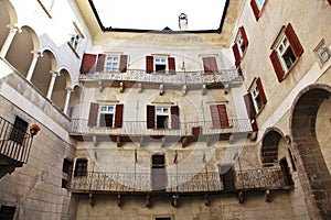 Castel thun inside view